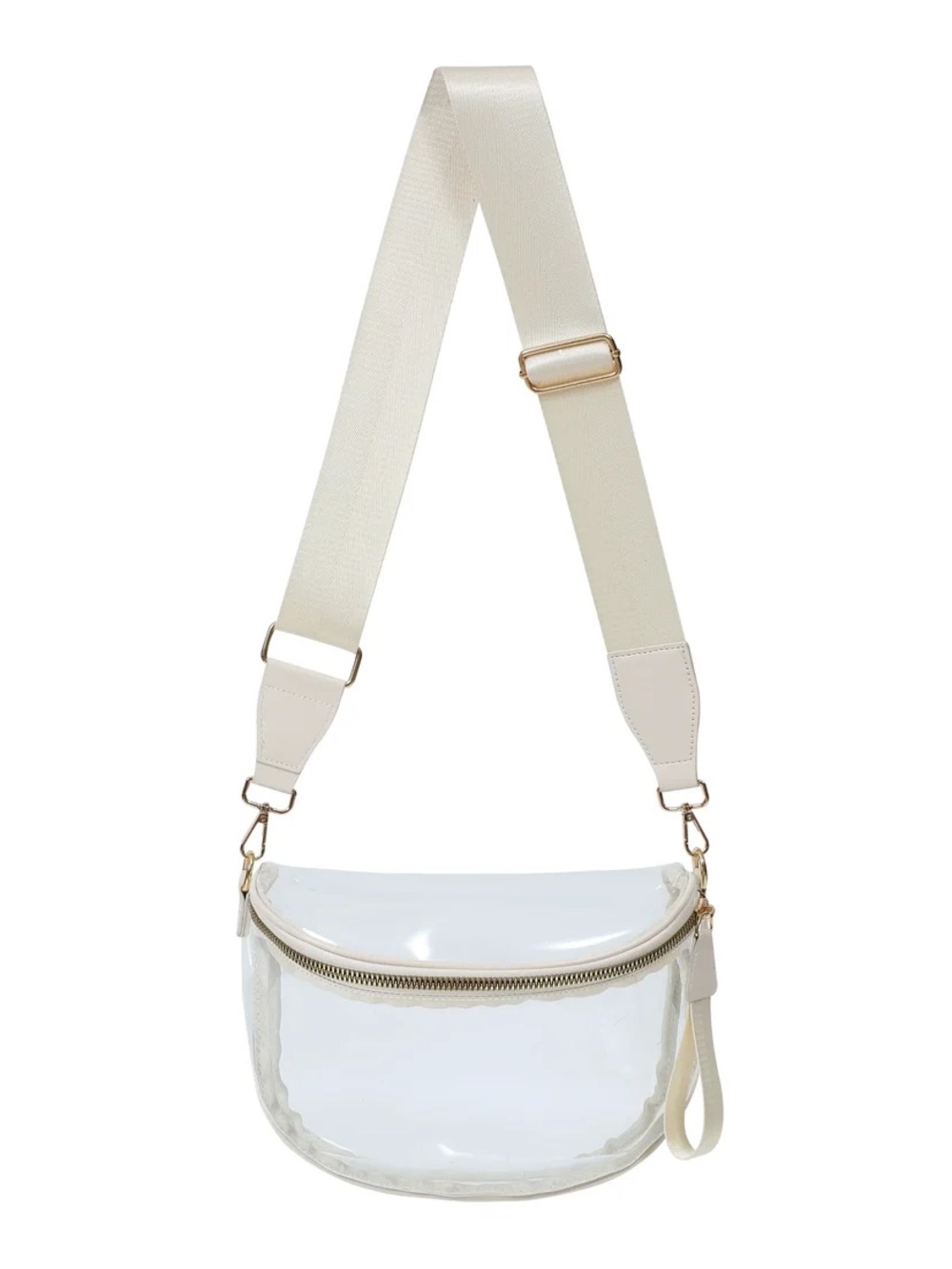 Emmafy Go Free Stadium Approved Clear Crossbody